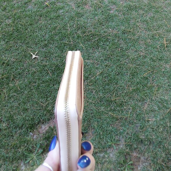 kate spade Bags Kate Spade Rose Gold Shimmy Glitter Continental Zip